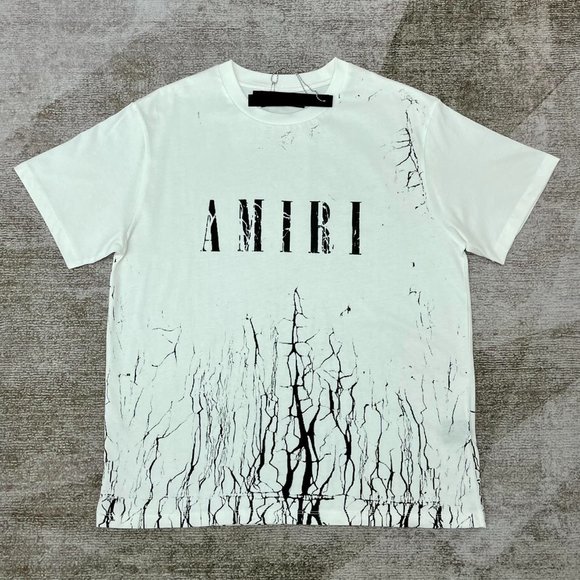 AMIRI slit letter printed T-shirt